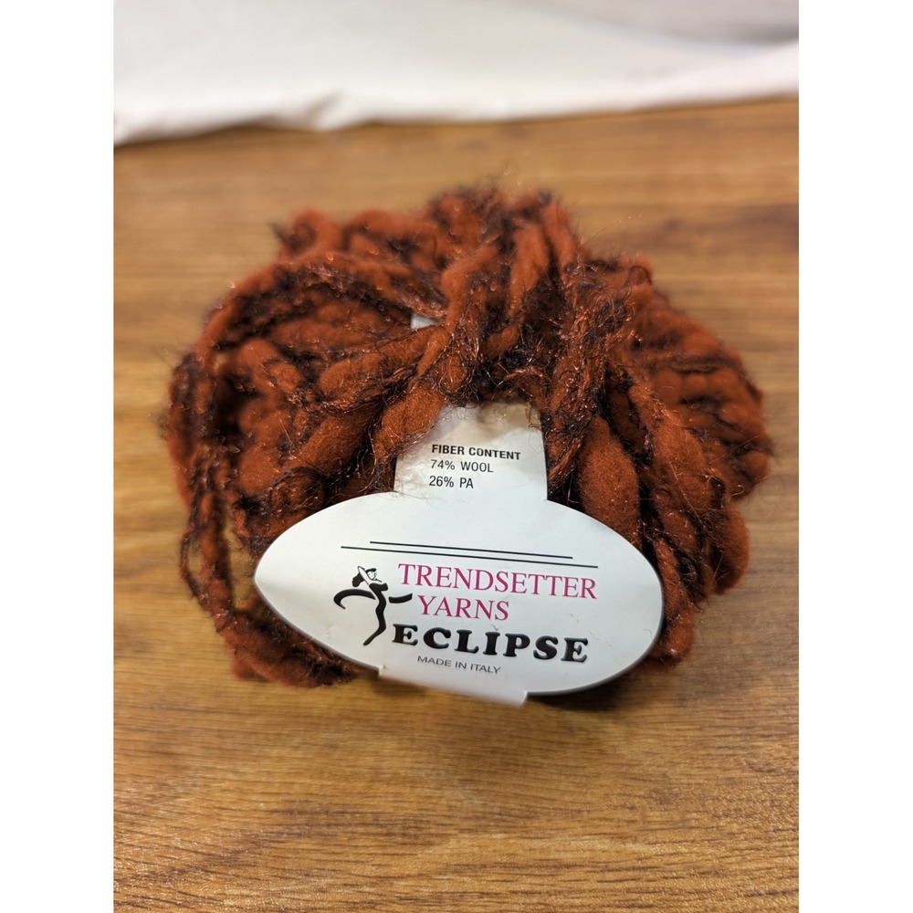 Trendsetter Yarns Eclipse Wool Blend Red 1 Ball